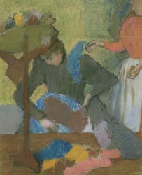 Bei der Modistin, ca. 1898
